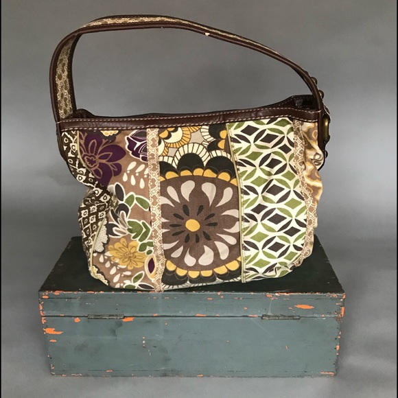 Fossil Fabric Floral Hobo - Picture 1 of 10